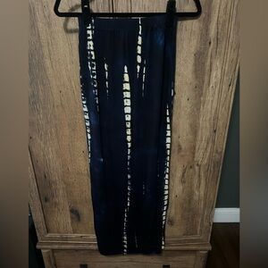 DISSH pull on tie dye maxi skirt